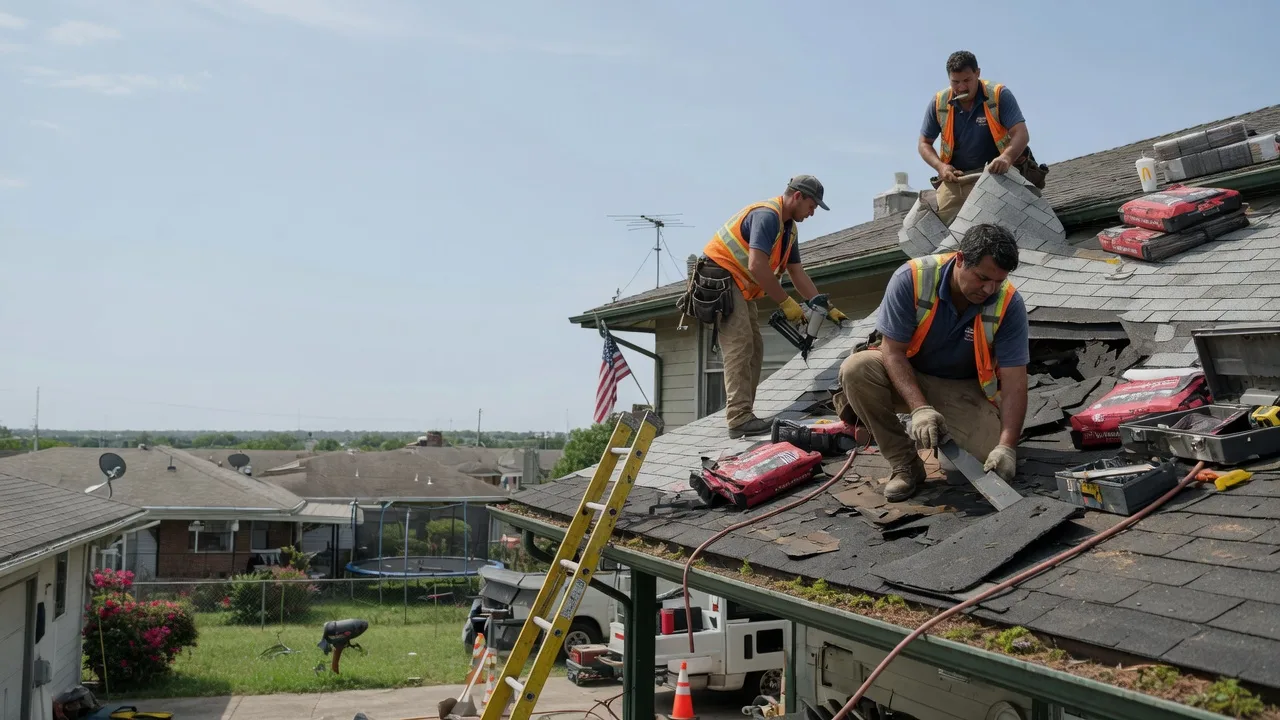 Roof Repair in Schriever, LA near me